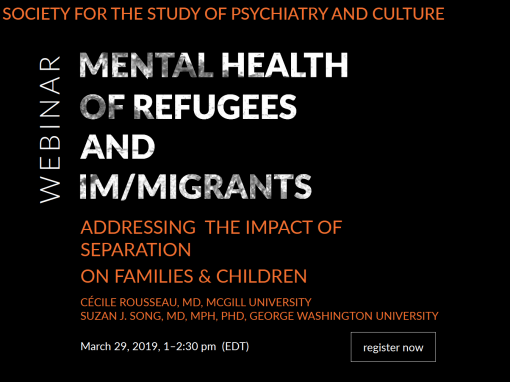 Mental Health of Refugees and Im/migrants: Addressing the Impact of Separation on Children and Families