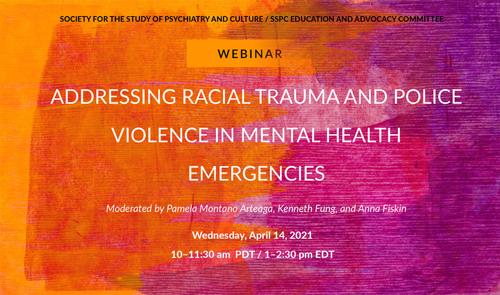 Webinar: Addressing Racial Trauma And Police Violence In Mental Health Emergencies